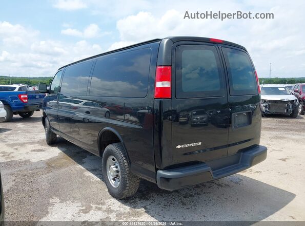 1GCZGHFP6N1138665 2022 CHEVROLET EXPRESS Black უკანა მარცხენა