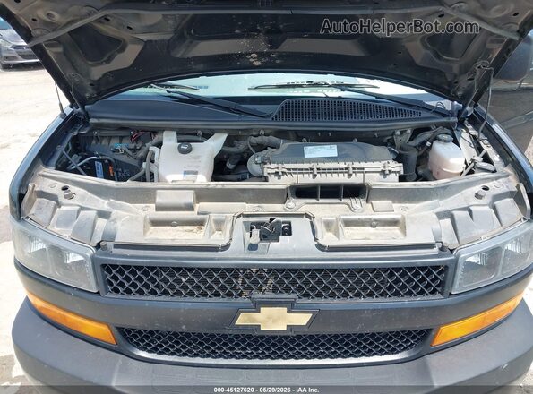 1GCZGHFP6N1138665 2022 CHEVROLET EXPRESS Black უკანა ხედი