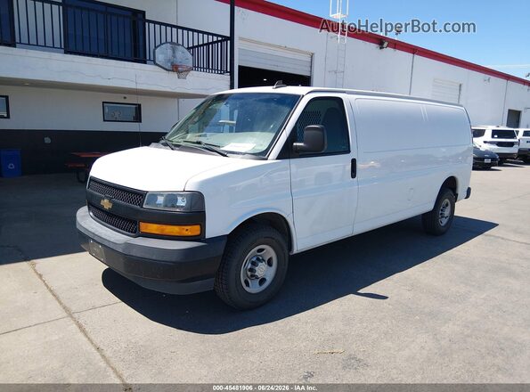 1GCZGHFP9L1128404 2020 CHEVROLET EXPRESS White Przód lewy