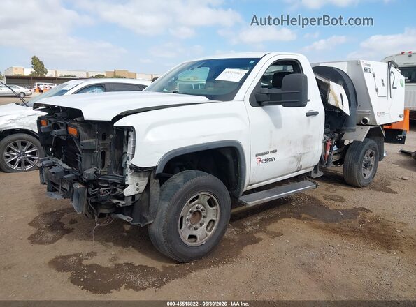 1GD01REG8HZ201588 2017 GMC SIERRA White Przód lewy