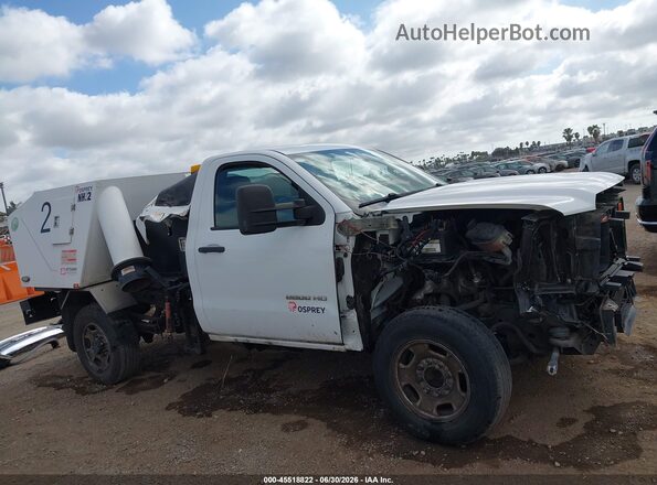 1GD01REG8HZ201588 2017 GMC SIERRA White Widok wnętrza 360 stopni