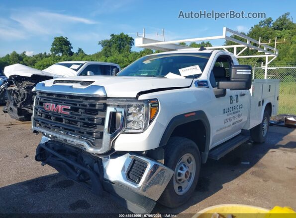 1GD08LE74LF302842 2020 GMC SIERRA White Передня ліва чверть
