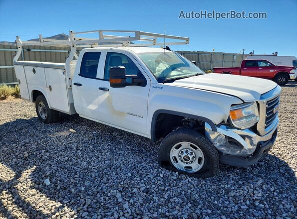 1GD22REG8HZ264325 2017 GMC SIERRA White Передня права чверть