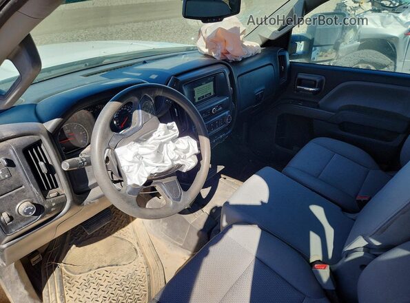 1GD22REG8HZ264325 2017 GMC SIERRA White Вид панелі приладів