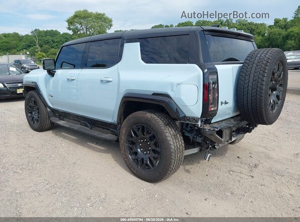 1GKB0NDEXSU101977 2025 GMC HUMMER EV SUV Light Blue Trasero izquierdo