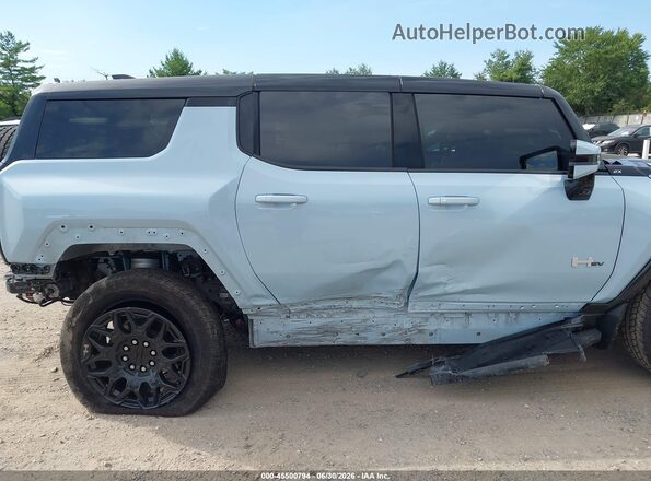 1GKB0NDEXSU101977 2025 GMC HUMMER EV SUV Light Blue Vista frontal