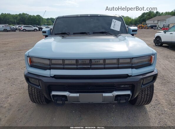 1GKB0NDEXSU101977 2025 GMC HUMMER EV SUV Light Blue Vista del cuadro de instrumentos