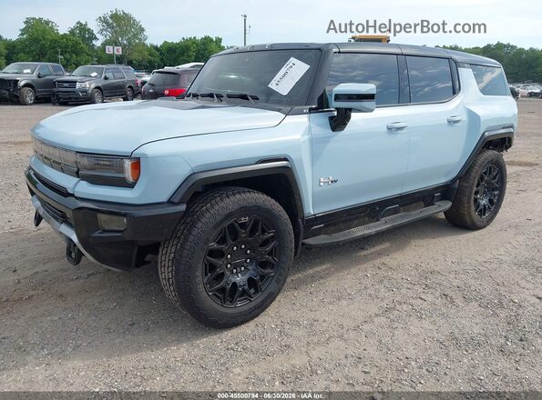 1GKB0NDEXSU101977 2025 GMC HUMMER EV SUV Light Blue Vista tres cuartos delantera izquierda