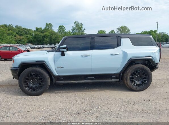 1GKB0NDEXSU101977 2025 GMC HUMMER EV SUV Light Blue Vista interior de 360 grados