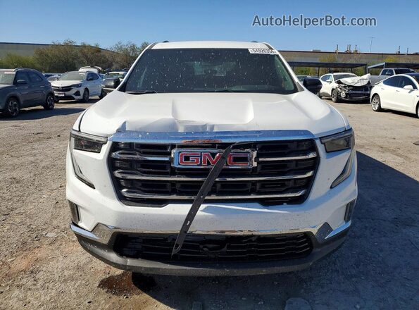1GKENKKS2RJ224447 2024 GMC ACADIA White Вид спереду