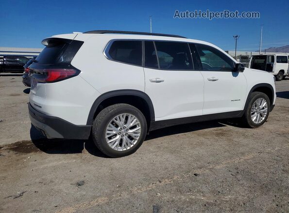 1GKENKKS2RJ224447 2024 GMC ACADIA White Задня права чверть