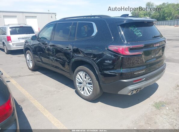 1GKENKKS8TJ288399 2026 GMC ACADIA Black Tył lewy