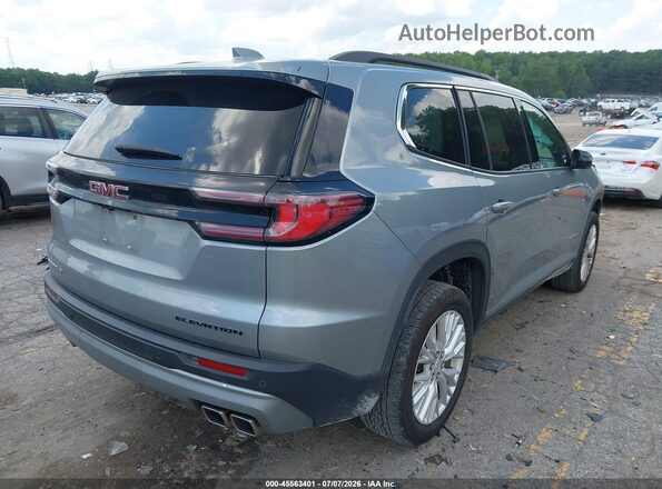 1GKENKKSXRJ239150 2024 GMC ACADIA Серый Задняя правая четверть