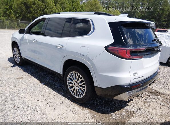 1GKENLKS7TJ157390 2026 GMC ACADIA White Trasero izquierdo