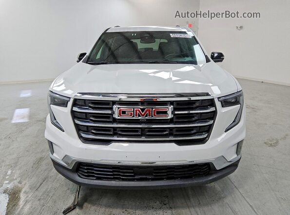 1GKENNKS2RJ200070 2024 GMC ACADIA White Vista frontal