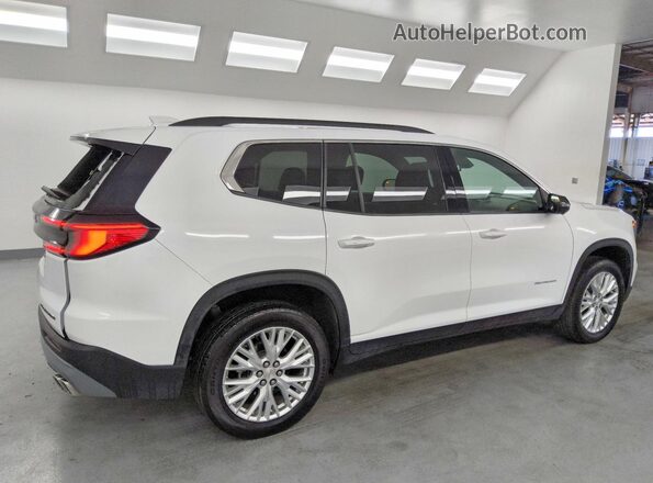 1GKENNKS5RJ200435 2024 GMC ACADIA White Tył prawy