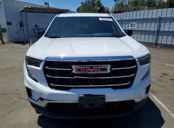 1GKENNRS3SJ216497 2025 GMC ACADIA Белый Вид спереди