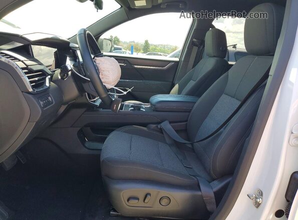 1GKENNRS3SJ216497 2025 GMC ACADIA Белый Вид салона спереди
