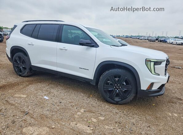 1GKENNRS5SJ192929 2025 GMC ACADIA White Передня права чверть