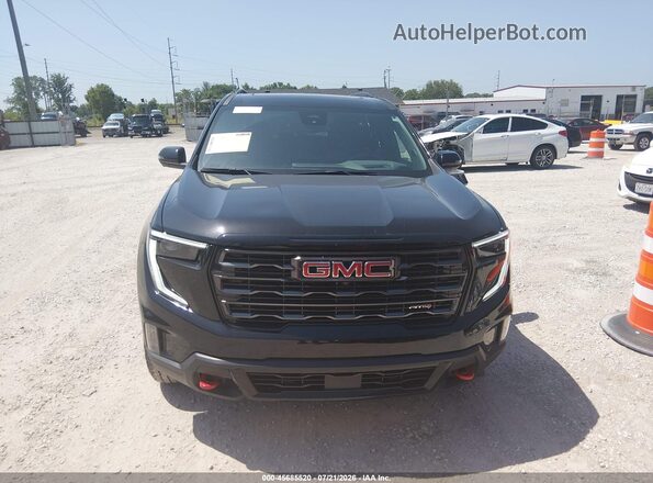 1GKENPRS9SJ204642 2025 GMC ACADIA Black Вид щитка приладів