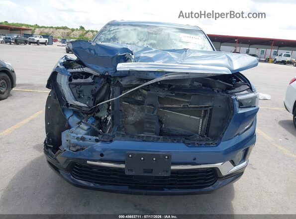 1GKENRKS4RJ166060 2024 GMC ACADIA Dark Blue Вид задньої частини салону