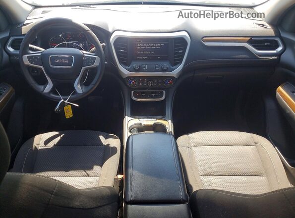 1GKKNKL40PZ219619 2023 GMC ACADIA White Առջևի վահանակի տեսք