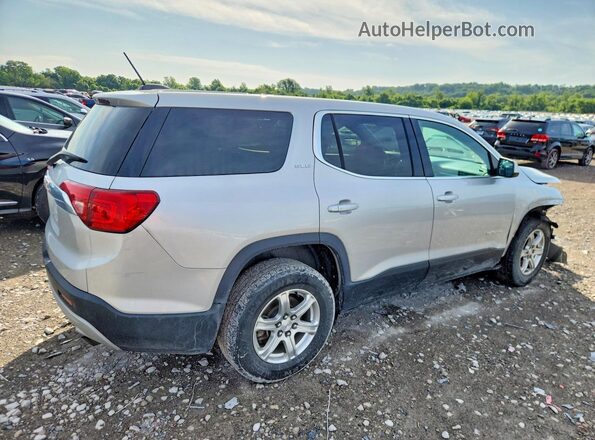 1GKKNKLA3HZ251066 2017 GMC ACADIA Silver Задня права чверть