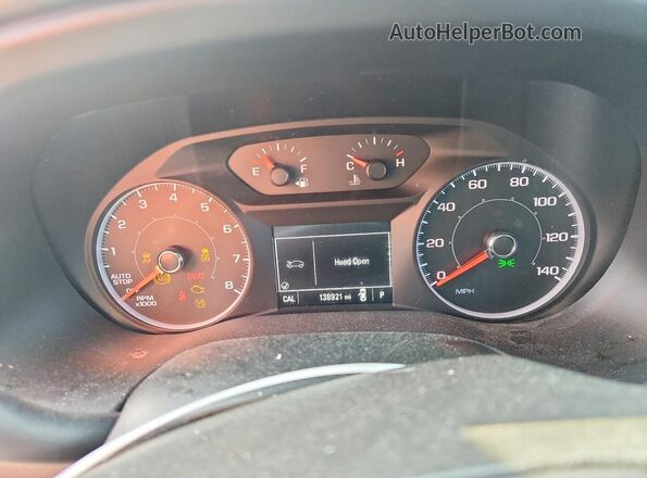 1GKKNKLA3HZ251066 2017 GMC ACADIA Silver Вид щитка приладів