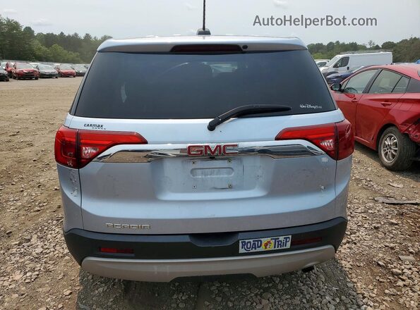 1GKKNKLA9HZ295587 2017 GMC ACADIA Синий Вид сзади