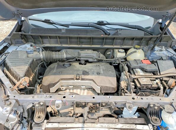 1GKKNKLA9HZ295587 2017 GMC ACADIA Синий Вид подкапотного пространства