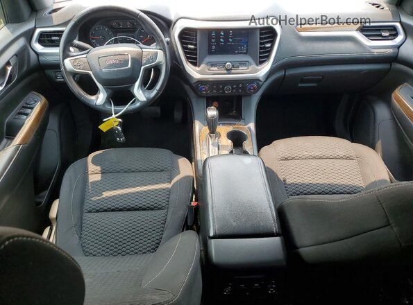 1GKKNKLA9HZ295587 2017 GMC ACADIA Синий Вид панели приборов