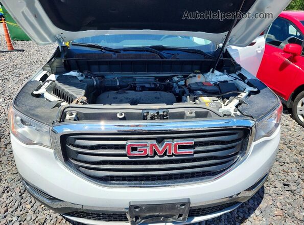 1GKKNKLA9KZ225627 2019 GMC ACADIA White Rear interior view