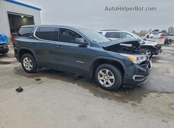 1GKKNKLAXKZ292981 2019 GMC ACADIA Blue Առջևի աջ