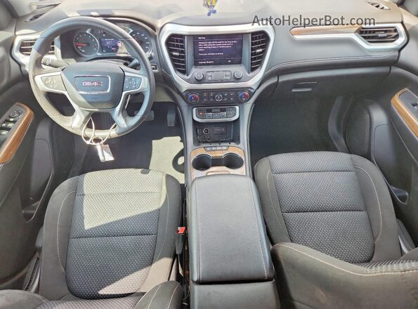1GKKNKLAXMZ196934 2021 GMC ACADIA White Вид панелі приладів