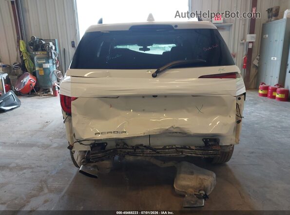 1GKKNKLS0LZ174853 2020 GMC ACADIA White Front view
