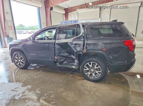 1GKKNKLS0LZ222609 2020 GMC ACADIA Угольный Задняя левая четверть