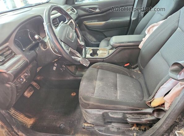 1GKKNKLS0LZ222609 2020 GMC ACADIA Угольный Вид салона спереди