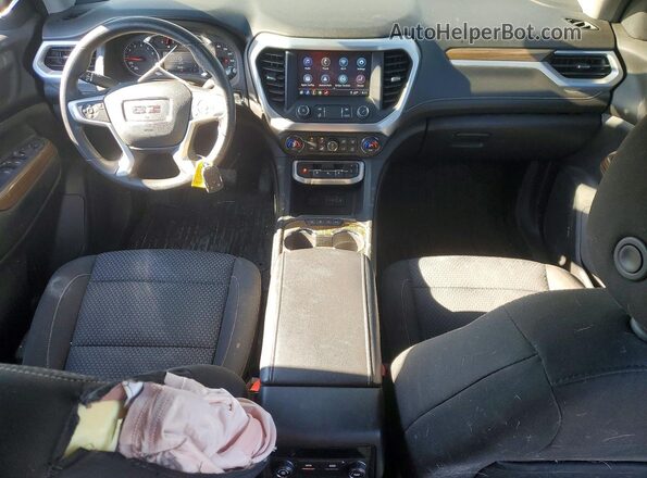 1GKKNKLS0MZ124858 2021 GMC ACADIA White Vista del salpicadero