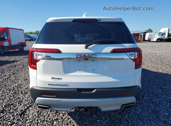 1GKKNKLS0MZ124858 2021 GMC ACADIA White Vista trasera