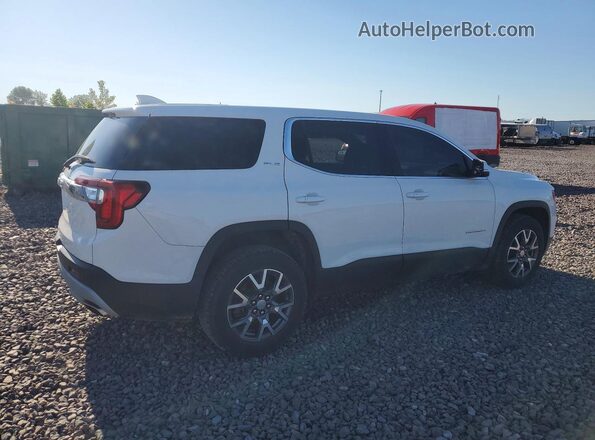 1GKKNKLS0MZ124858 2021 GMC ACADIA White Trasero derecho