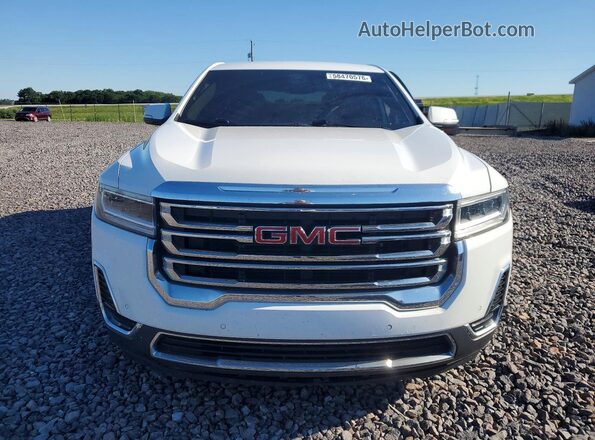 1GKKNKLS0MZ124858 2021 GMC ACADIA White Vista frontal