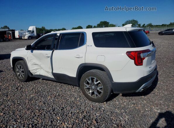 1GKKNKLS0MZ124858 2021 GMC ACADIA White Trasero izquierdo