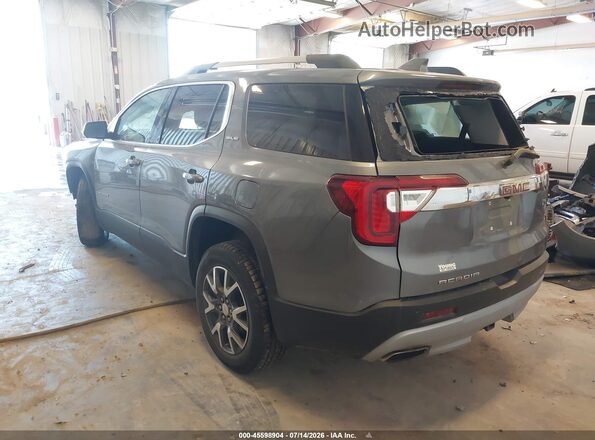 1GKKNKLS1MZ219932 2021 GMC ACADIA Gray Задня ліва чверть