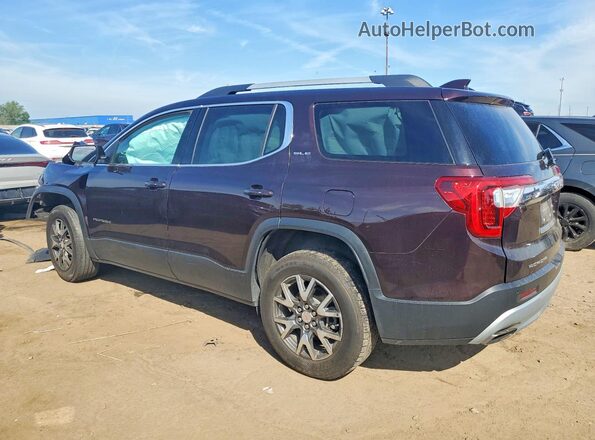 1GKKNKLS3LZ187581 2020 GMC ACADIA Purple Հետևի ձախ