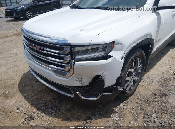 1GKKNKLS3MZ208236 2021 GMC ACADIA White Widok z przodu
