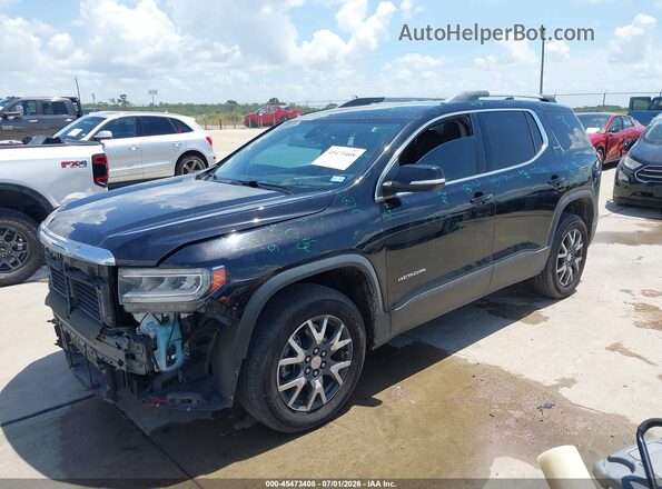 1GKKNKLS4MZ127634 2021 GMC ACADIA Black Przód lewy