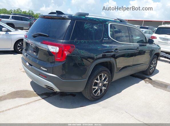 1GKKNKLS4MZ127634 2021 GMC ACADIA Black Tył prawy