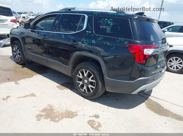 1GKKNKLS4MZ127634 2021 GMC ACADIA Black Tył lewy