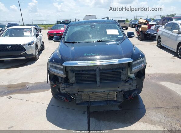 1GKKNKLS4MZ127634 2021 GMC ACADIA Black Widok zestawu wskaźników