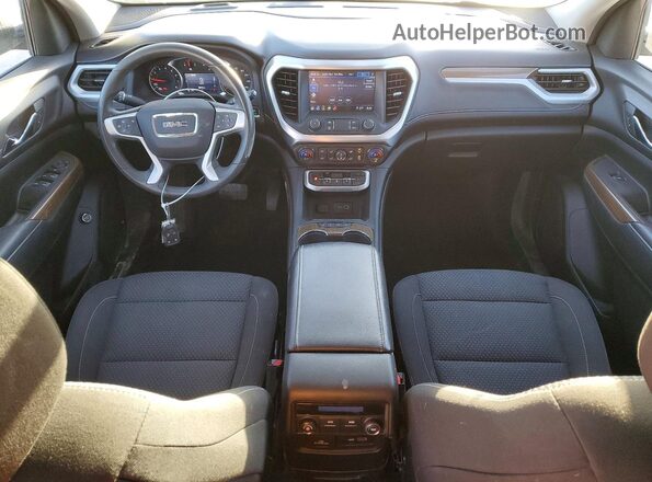 1GKKNKLS5MZ191441 2021 GMC ACADIA Серый Вид панели приборов